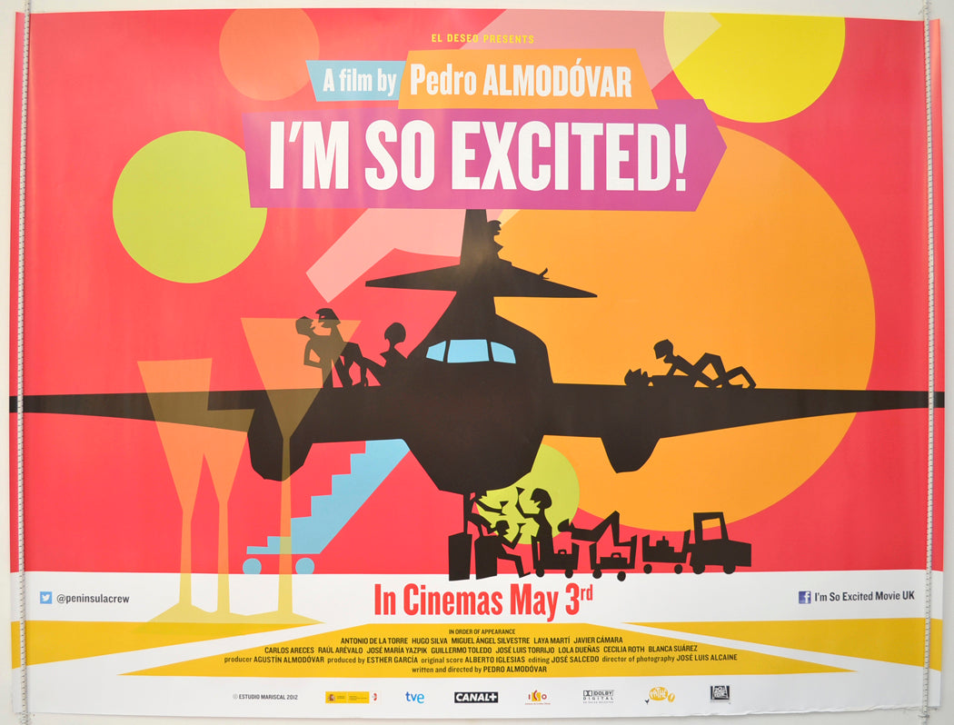 I'm So Excited  Original British Quad Poster - Film Poster - Movie Poster 