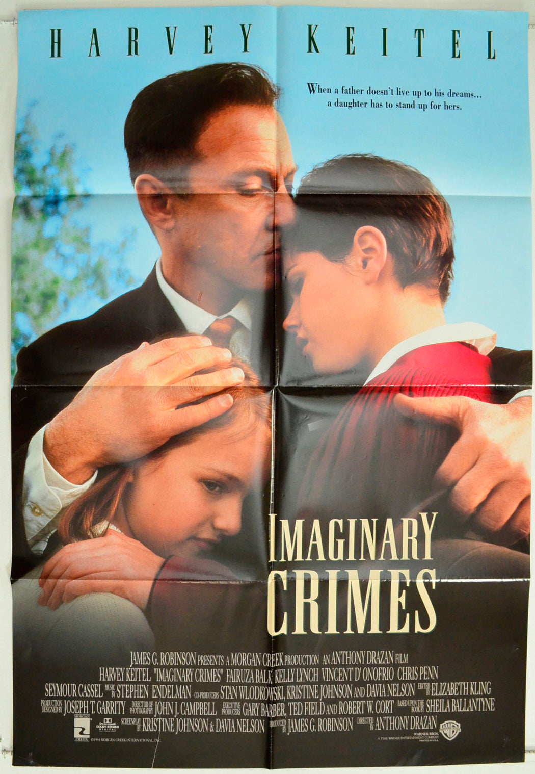 Imaginary Crimes Original One Sheet Poster - Film Poster - Movie Poster 