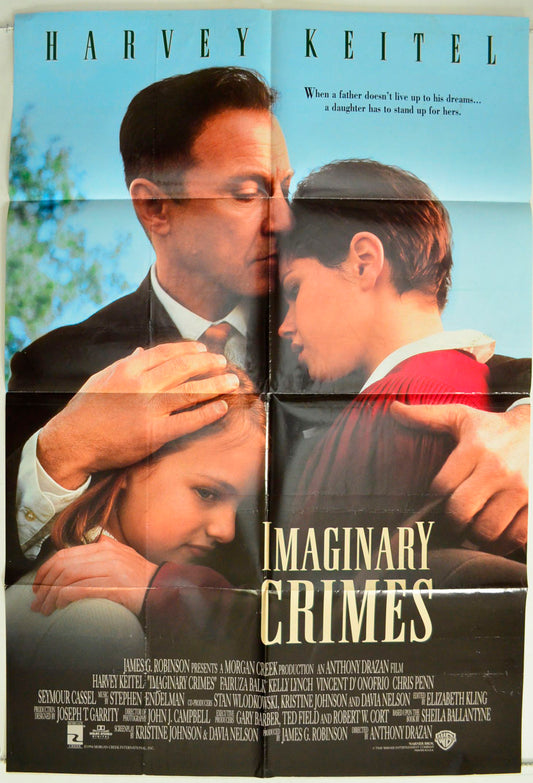 Imaginary Crimes Original One Sheet Poster - Film Poster - Movie Poster 