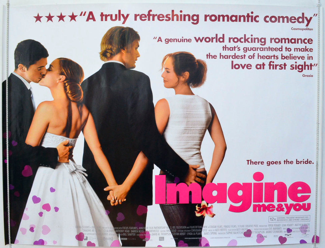 Imagine Me And You Original British Quad Poster - Film Poster - Movie Poster 