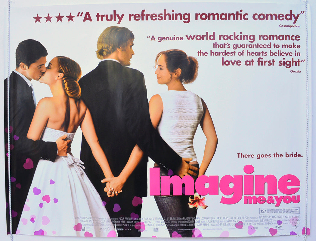 Imagine Me And You  Original British Quad Poster - Film Poster - Movie Poster 