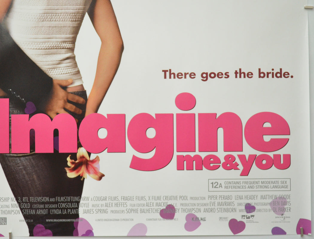 IMAGINE ME AND YOU (Bottom Right) Cinema Quad Movie Poster 