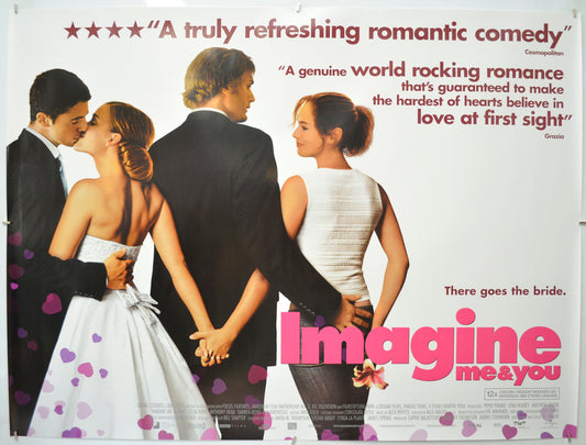 Imagine Me And You Original Quad Poster - Film Poster - Movie Poster