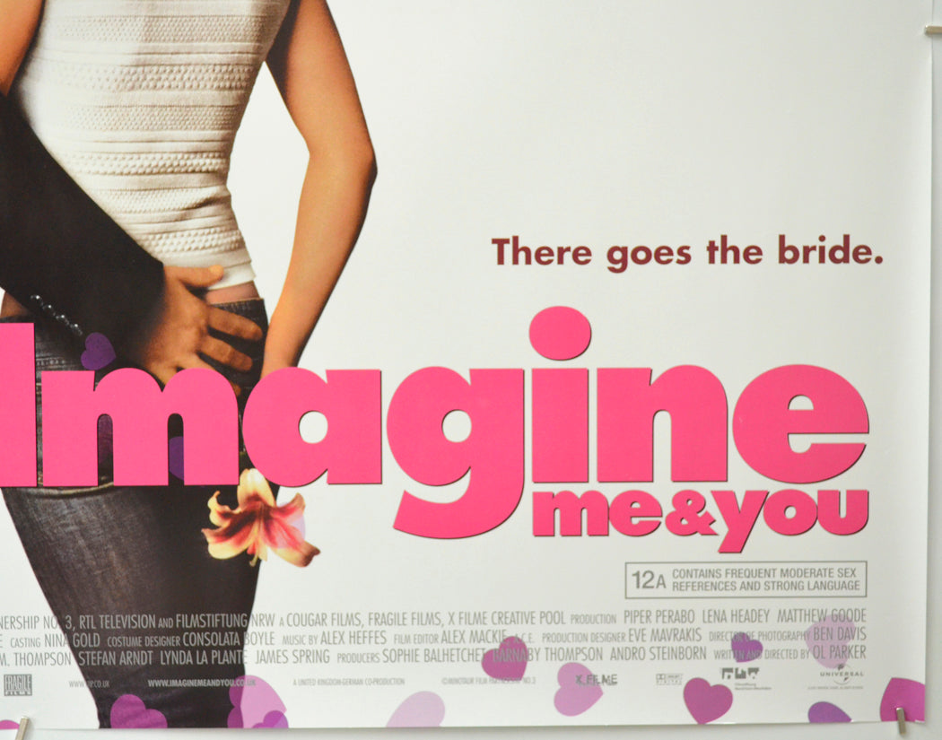 IMAGINE ME AND YOU (Bottom Right) Cinema Quad Movie Poster 