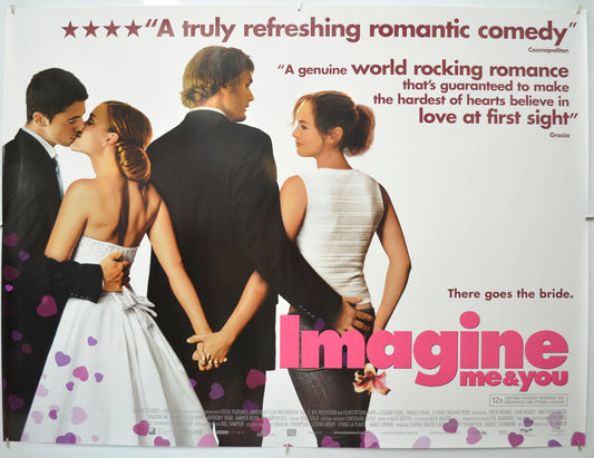 Imagine Me And You Original Quad Poster - Film Poster - Movie Poster