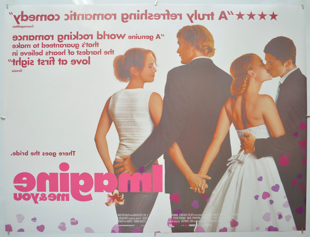 IMAGINE ME AND YOU (Back) Cinema Quad Movie Poster 