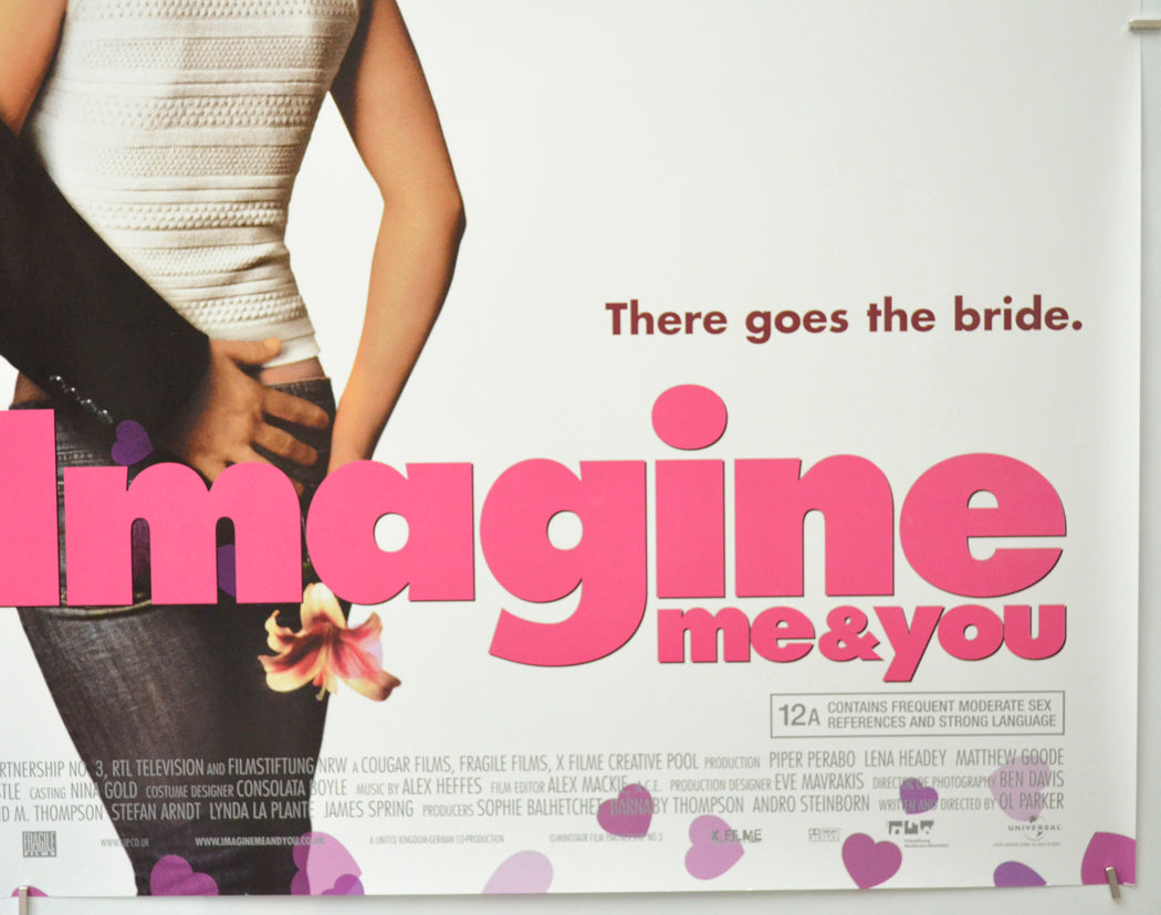 IMAGINE ME AND YOU (Bottom Right) Cinema Quad Movie Poster 