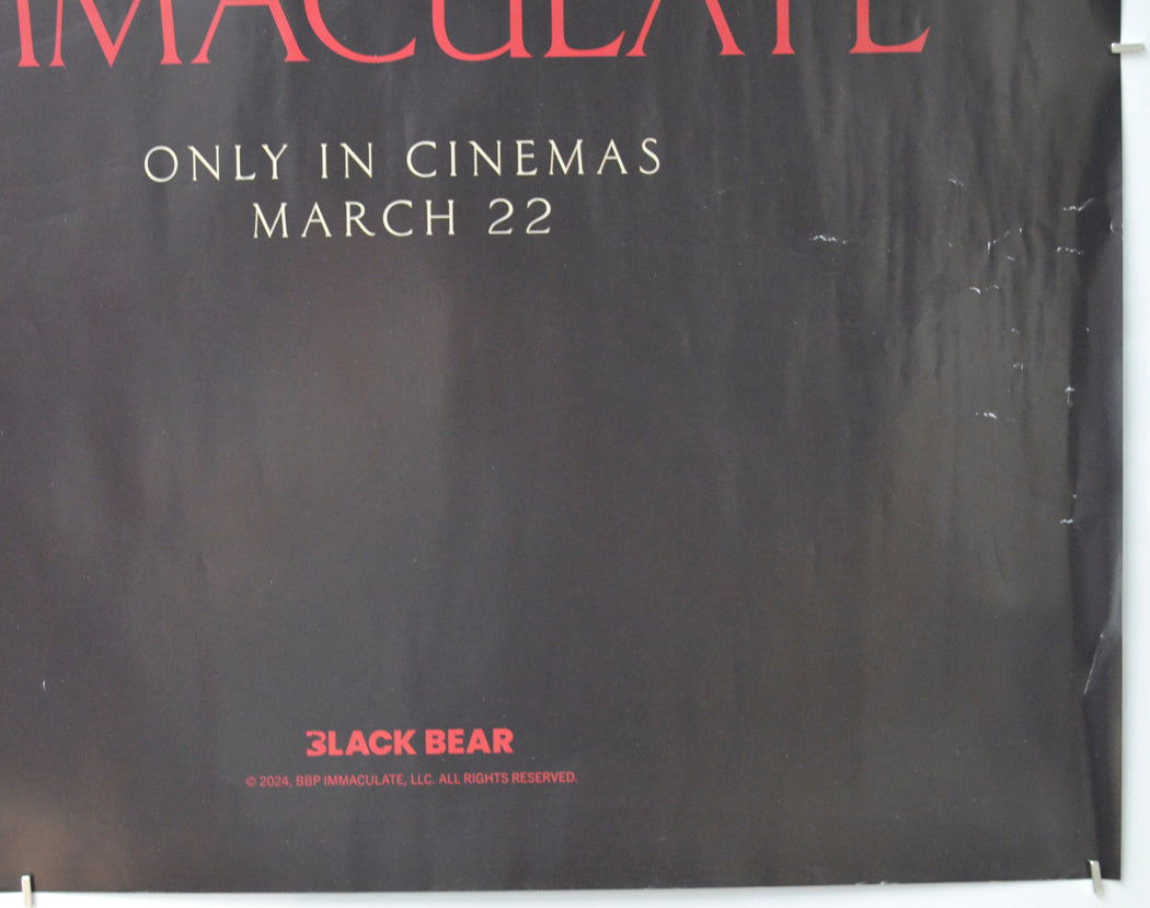 IMMACULATE (Bottom Right) Cinema Quad Movie Poster 