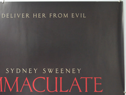 IMMACULATE (Top Right) Cinema Quad Movie Poster 