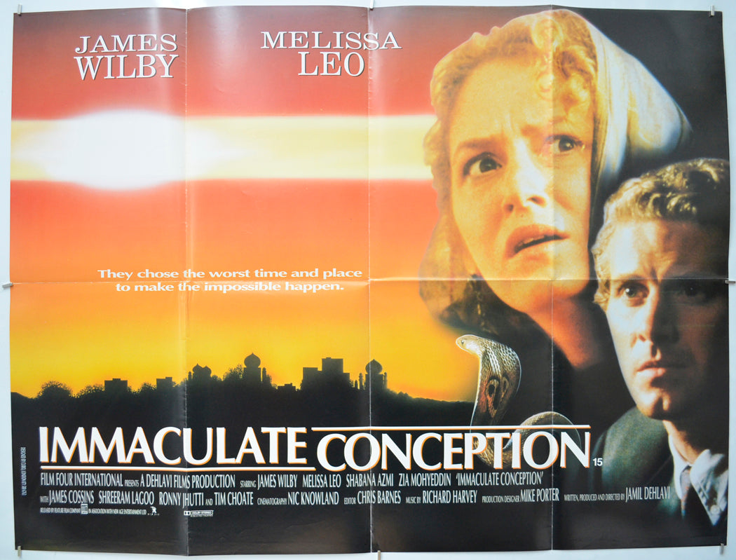 Immaculate Conception Original Quad Poster - Film Poster - Movie Poster