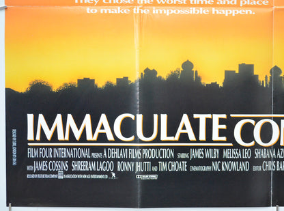 IMMACULATE CONCEPTION (Bottom Left) Cinema Quad Movie Poster 