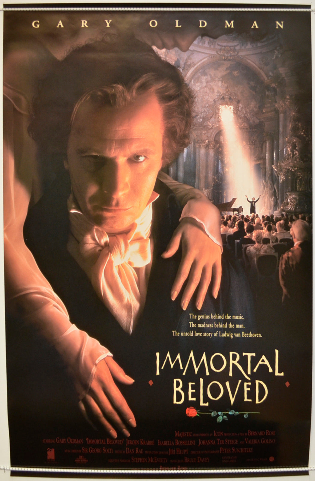 Immortal Beloved  Original One Sheet Poster - Film Poster - Movie Poster 