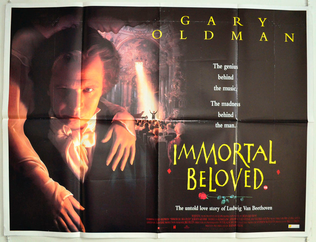 Immortal Beloved Original British Quad Poster - Film Poster - Movie Poster 