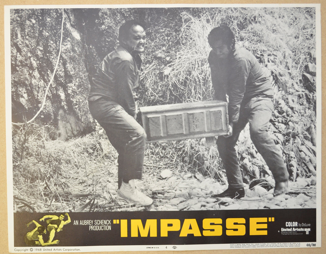 IMPASSE (Card 4) Cinema Lobby Card Set 