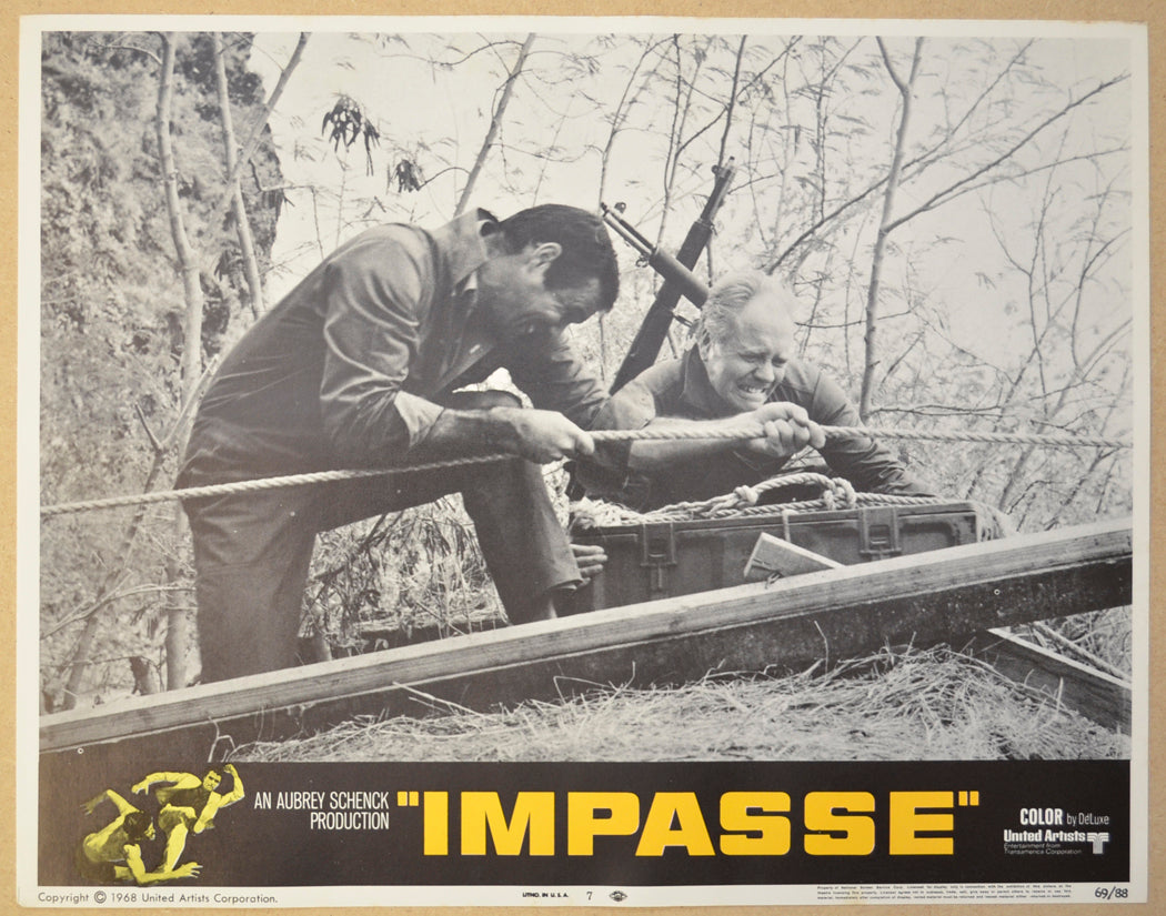 IMPASSE (Card 7) Cinema Lobby Card Set 