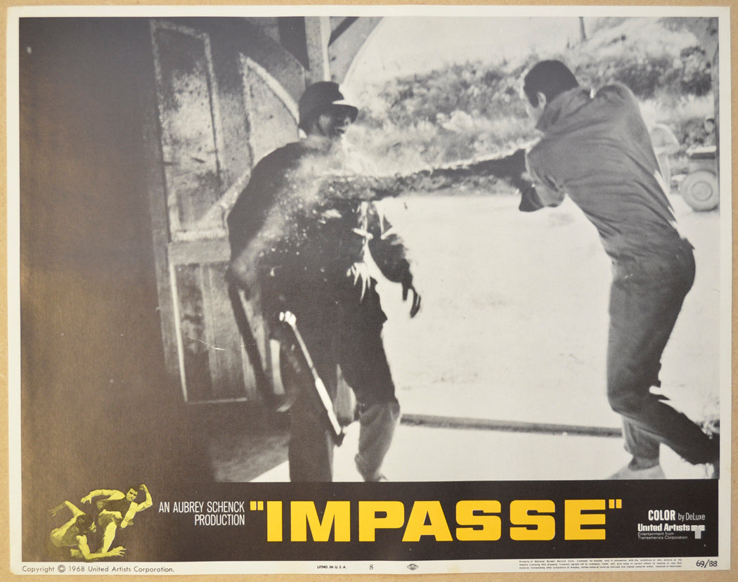 IMPASSE (Card 8) Cinema Lobby Card Set 