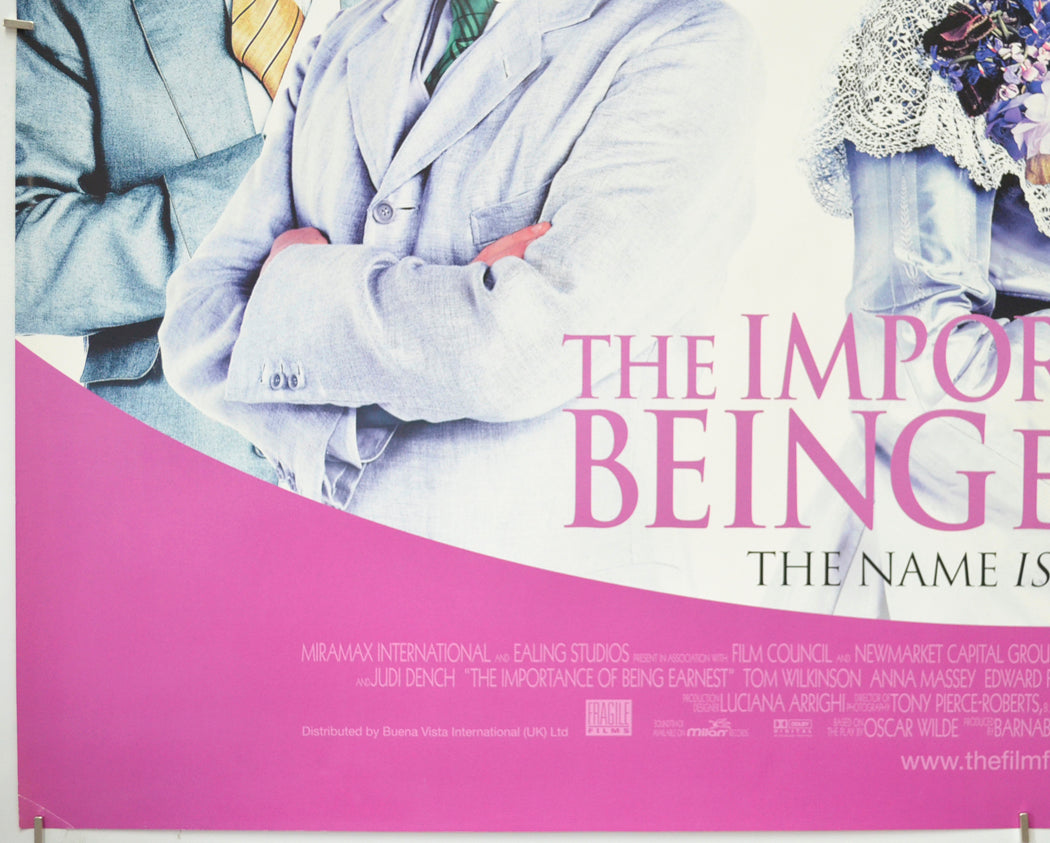 THE IMPORTANCE OF BEING EARNEST (Bottom Left) Cinema Quad Movie Poster 