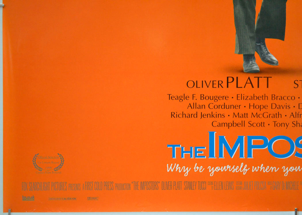 THE IMPOSTORS (Bottom Left) Cinema Quad Movie Poster 