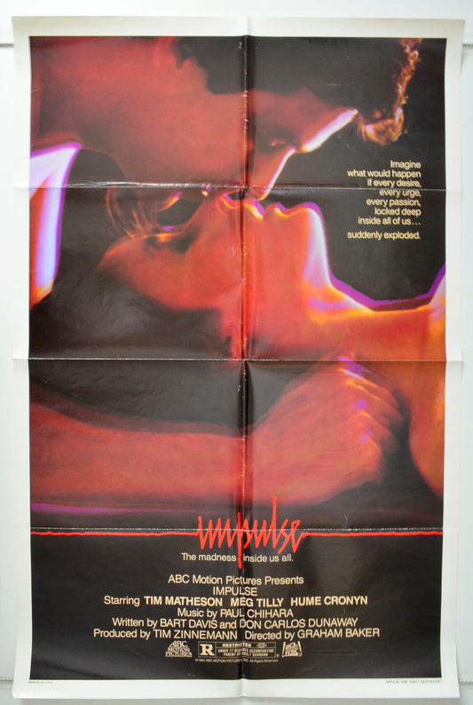 Impulse Original One Sheet Poster - Movie Poster