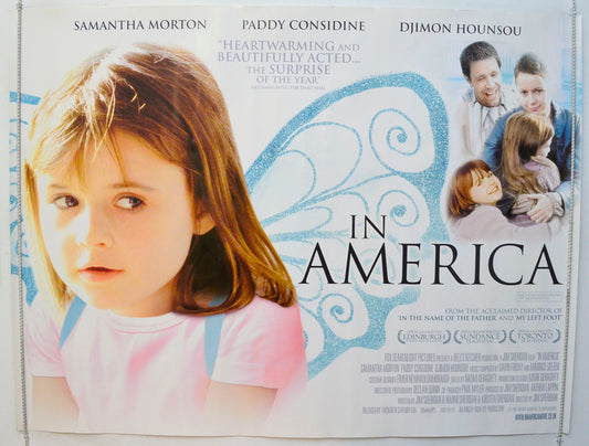 In America Original British Quad Poster - Film Poster - Movie Poster 