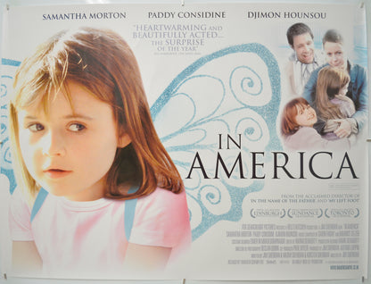 In America Original Quad Poster - Film Poster - Movie Poster