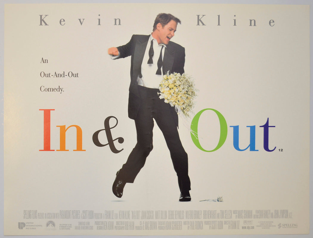 In And Out Original Mini Quad Poster - Film Poster - Movie Poster