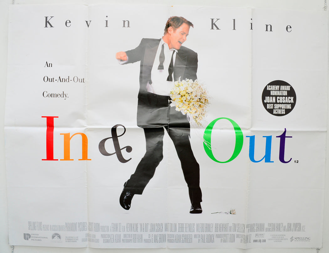 In And Out Original Quad Poster - Film Poster - Movie Poster  