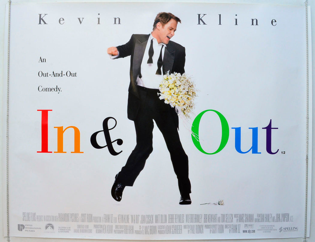 In And Out  Original British Quad Poster - Film Poster - Movie Poster