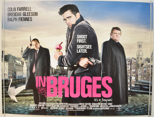 In Bruges   Original Quad Poster - Film Poster - Movie Poster 