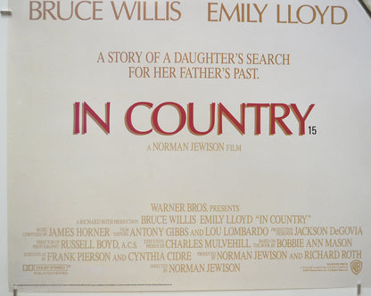 IN COUNTRY (Bottom Left) Cinema Quad Movie Poster 