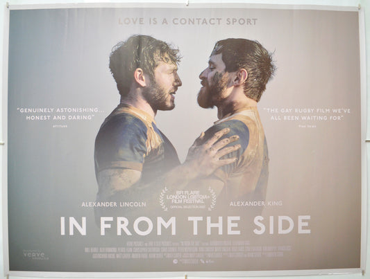 In From The Side Original Quad Poster - Film Poster - Movie Poster 