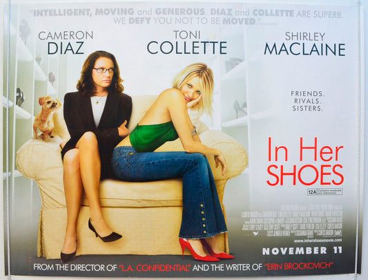 In Her Shoes Original British Quad Poster - Film Poster - Movie Poster 