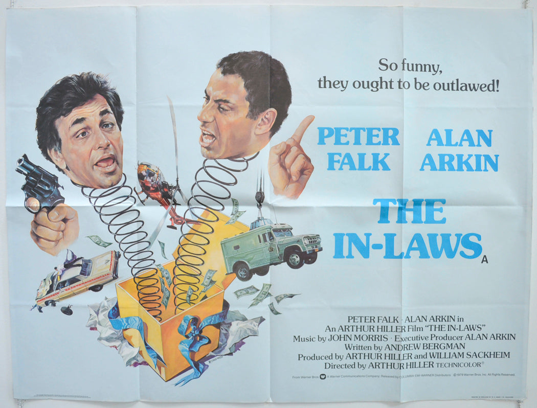 The In-Laws  Original British Quad Poster - Film Poster - Movie Poster 