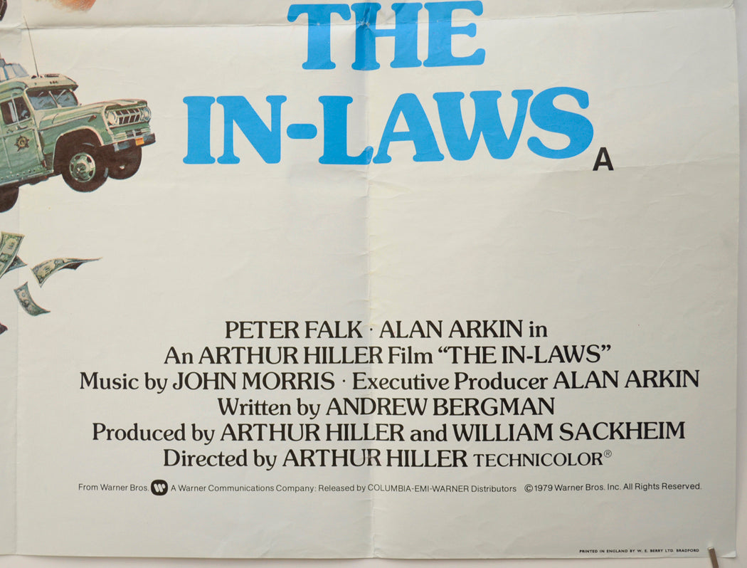 THE IN-LAWS (Bottom Right) Cinema Quad Movie Poster 