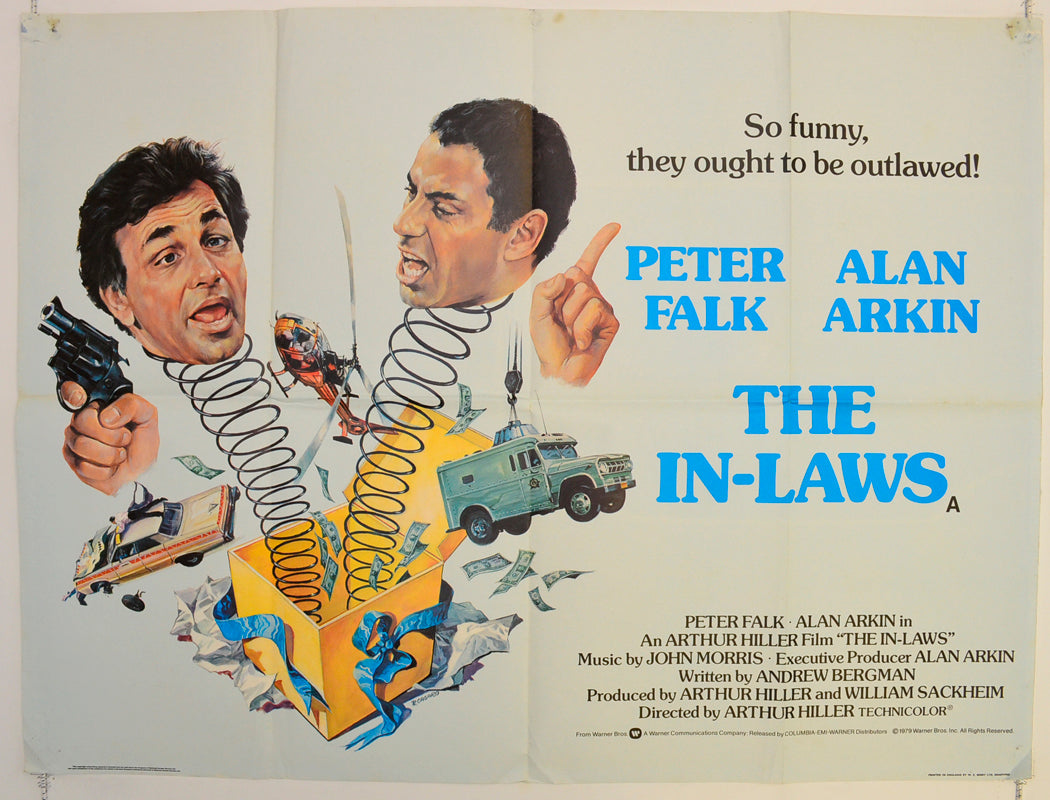 The In-Laws Original Quad Poster - Film Poster - Movie Poster  