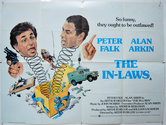 The In-Laws  <h2>Original Quad Poster - Film Poster - Movie Poster