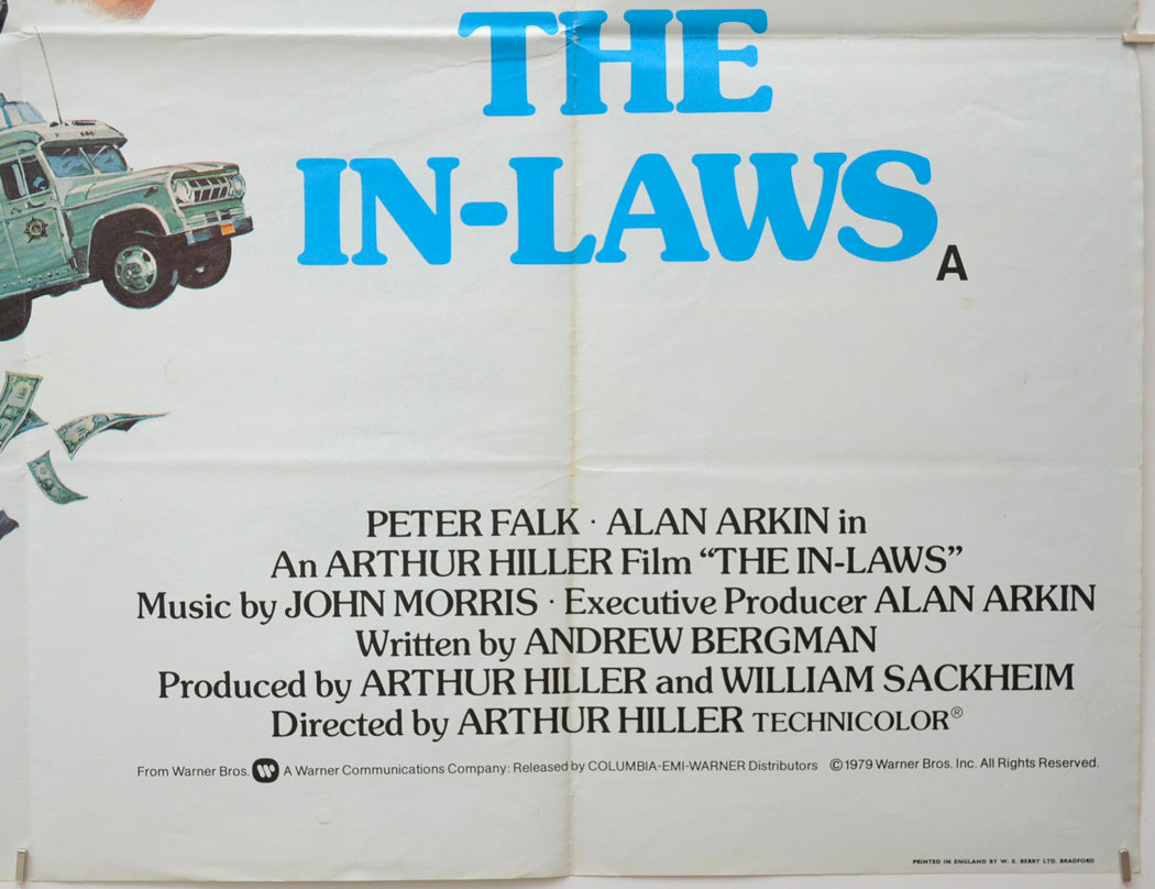 THE IN-LAWS (Bottom Right) Cinema Quad Movie Poster 