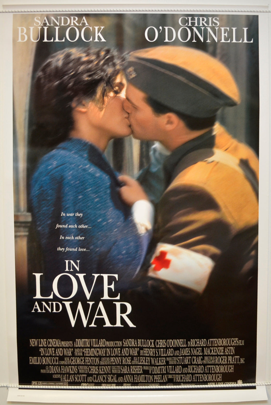 In Love And War  Original One Sheet Poster - Film Poster - Movie Poster 