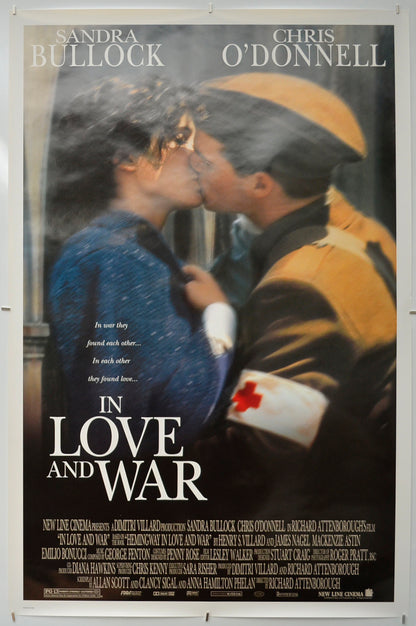 In Love And War Original One Sheet Poster - Film Poster - Movie Poster