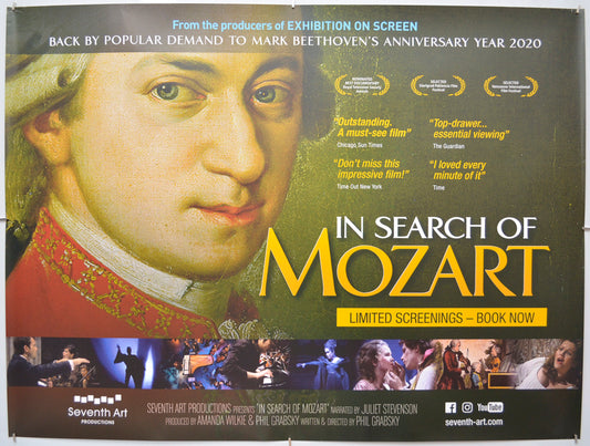 In Search of Mozart - Original Quad Poster - Film Poster - Movie Poster