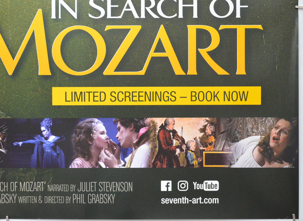 IN SEARCH OF MOZART (Bottom Right) Cinema Quad Movie Poster 