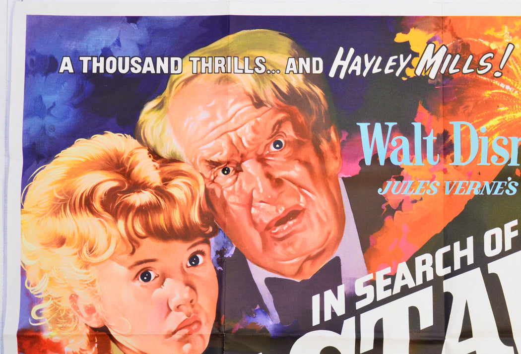 IN SEARCH OF THE CASTAWAYS (Top Left) Cinema Quad Movie Poster 