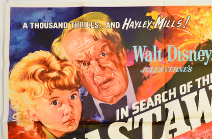 IN SEARCH OF THE CASTAWAYS (Top Left) Cinema Quad Movie Poster 