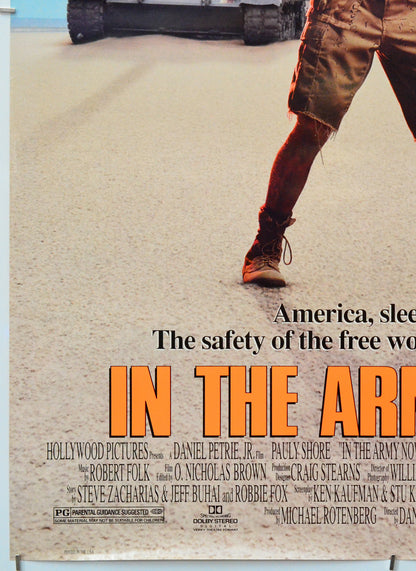 In The Army Now (Bottom Left) Cinema One Sheet Movie Poster 