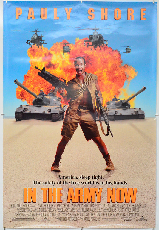 In The Army Now - Original One Sheet Poster - Film Poster - Movie Poster 