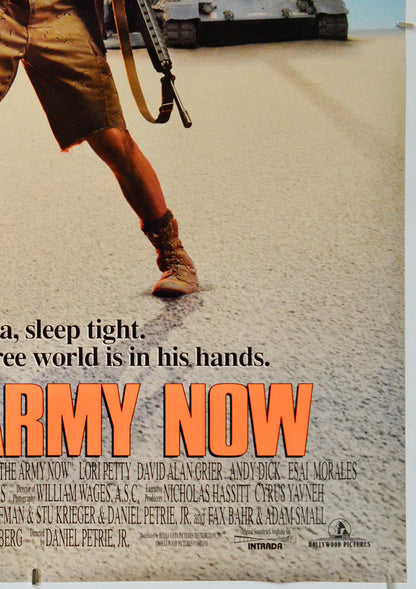 In The Army Now (Bottom Right) Cinema One Sheet Movie Poster 