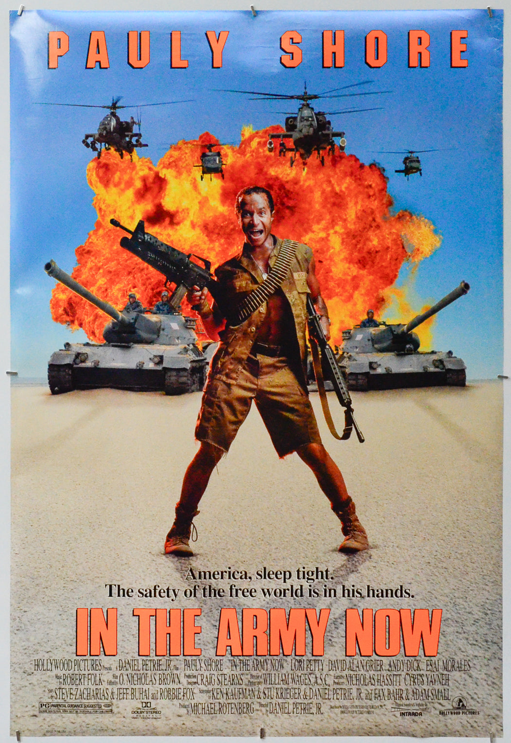 In The Army Now - Original One Sheet Poster - Film Poster - Movie Poster 