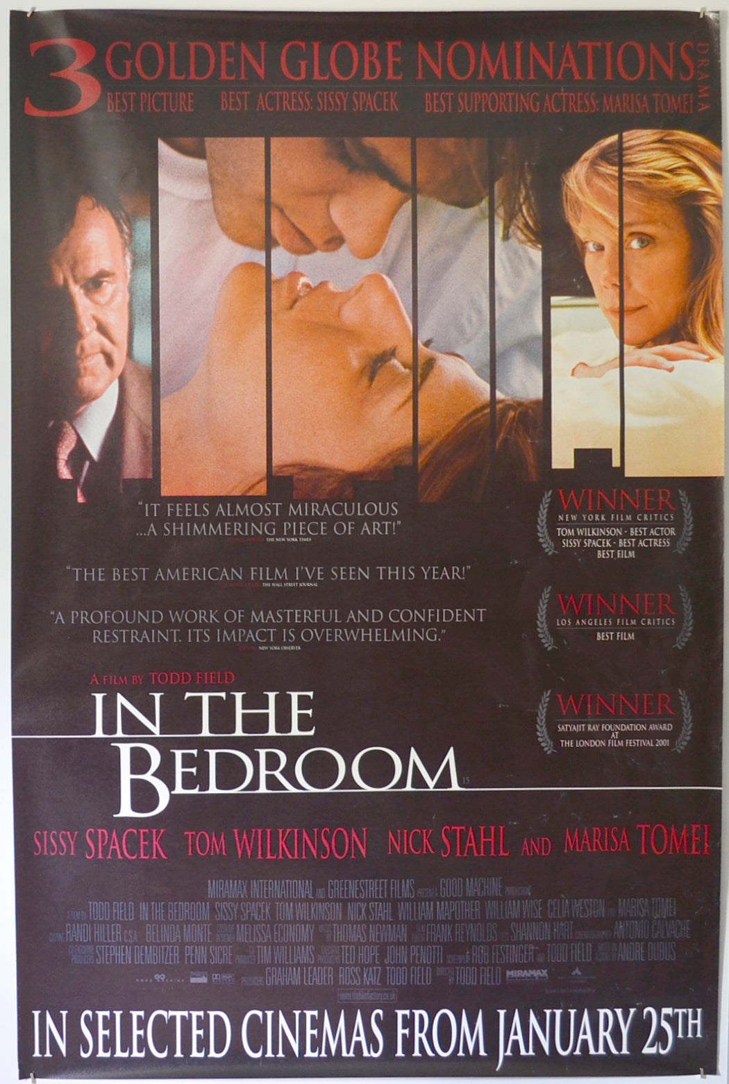 In The Bedroom  Original British 4 Sheet Poster  - Film Poster - Movie Poster