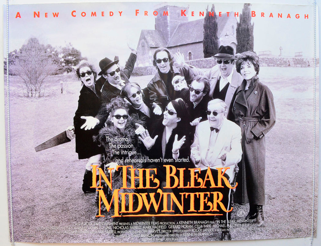 In The Bleak Midwinter Original British Quad Poster - Film Poster - Movie Poster 