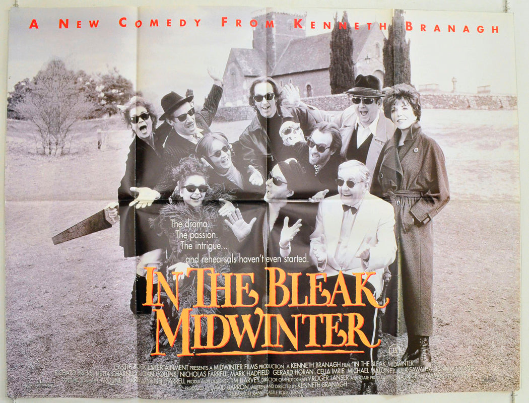 In The Bleak Midwinter Original British Quad Poster - Film Poster - Movie Poster 